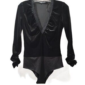 ZARA-S- BLACK BODYSUITS